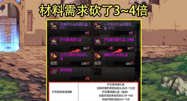 以110版本DNF护石获得方法大揭秘（打造最强装备）