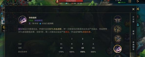 LOL无双剑姬技能介绍（剑姬技能详解）