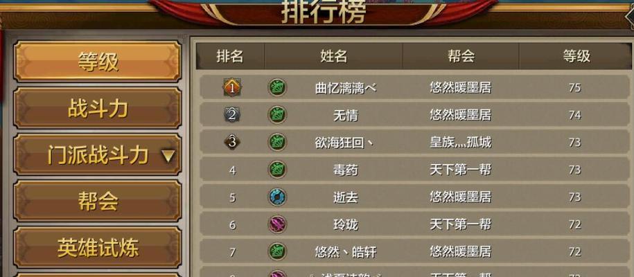 2024全网最火游戏排行榜剖析（探寻游戏世界热门背后的原因与玩法）