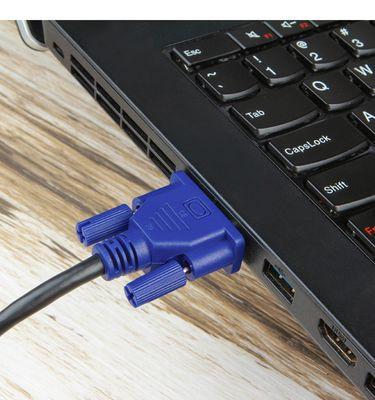 分体机碟机连接电脑显示器的方法？