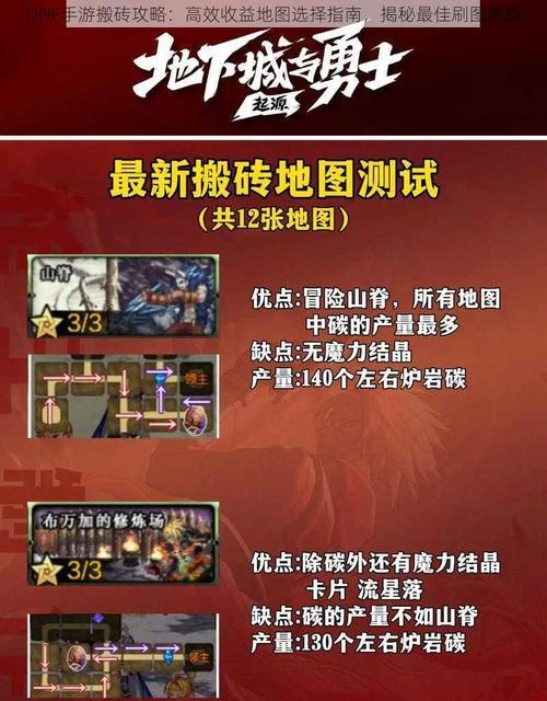 DNF搬砖时应携带哪种融合石？融合石选择技巧是什么？
