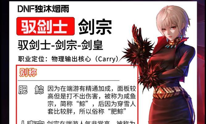 dnf剑豪的属性是什么？dnf剑豪有哪些属性？