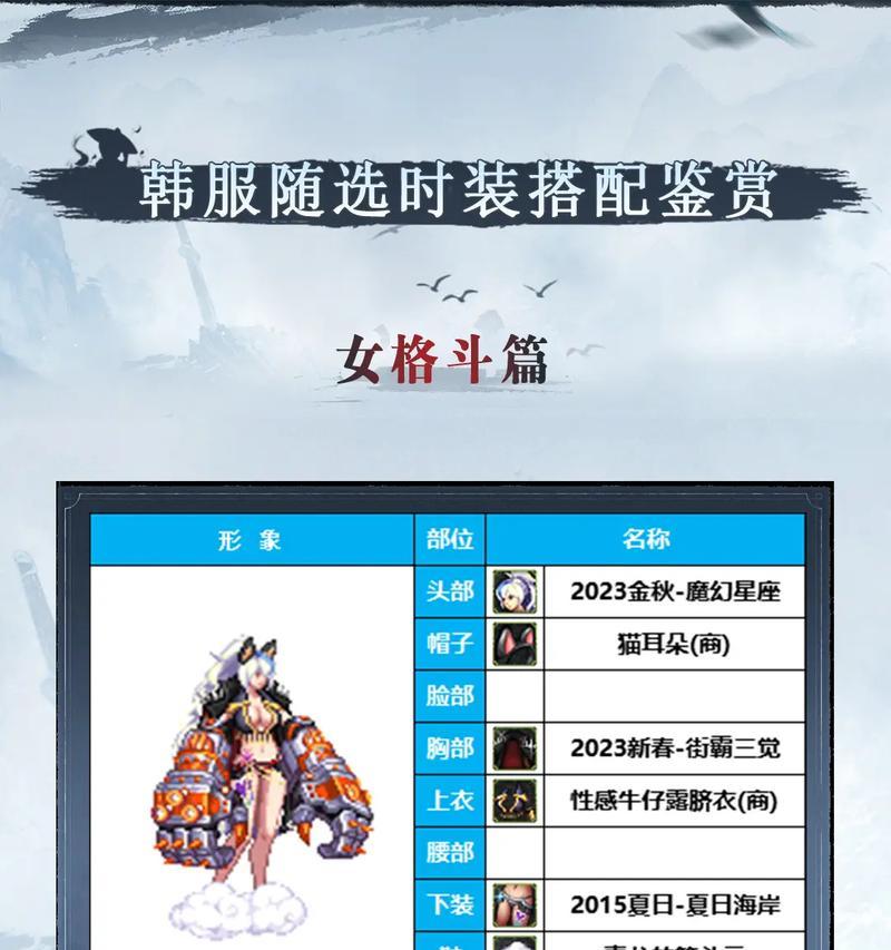 dnf新套装搭配建议是什么？如何选择合适的装备？