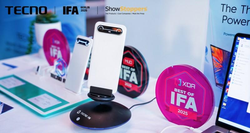 TECNO Slim IFA25 全球首发，以最薄曲面屏手机重塑行业超薄性能新标杆
